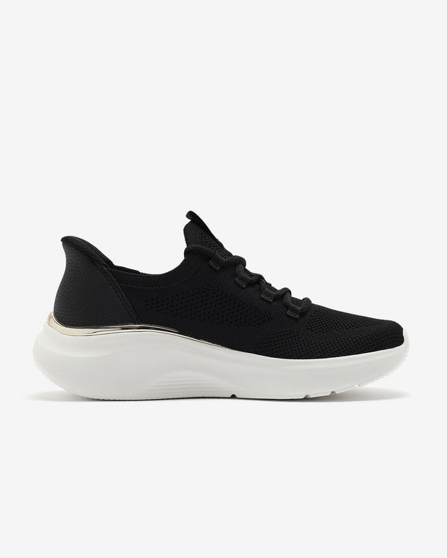 FRG Skechers BOBS B Love sneaker showing the grey textured rubber outsole with geometric traction pattern