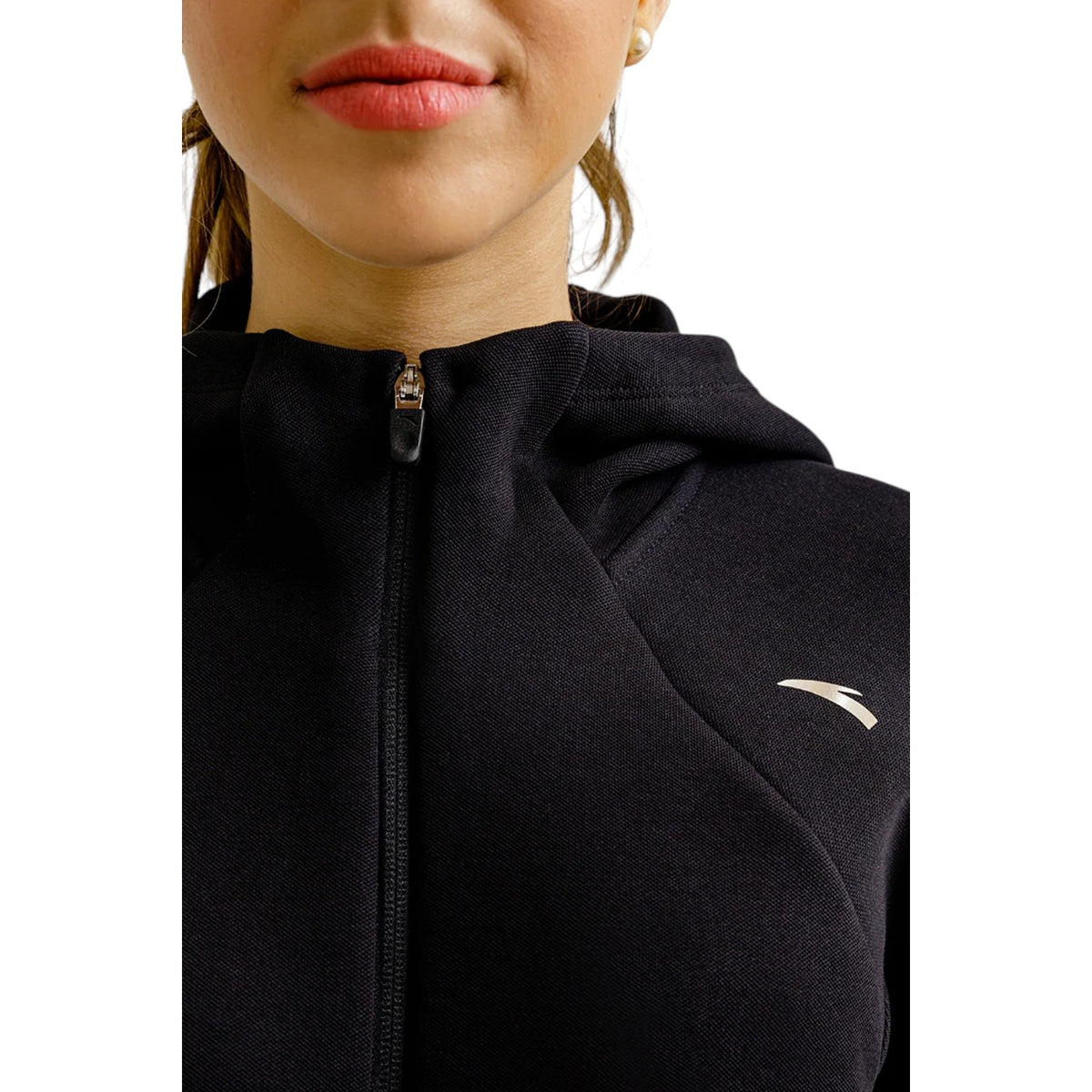 ANTA Knit Track Top - Black