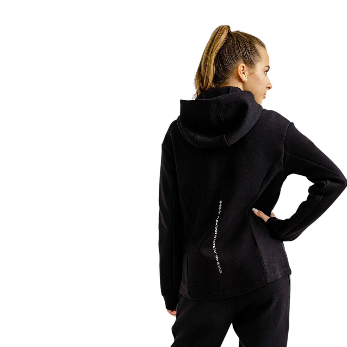 ANTA Knit Track Top - Black