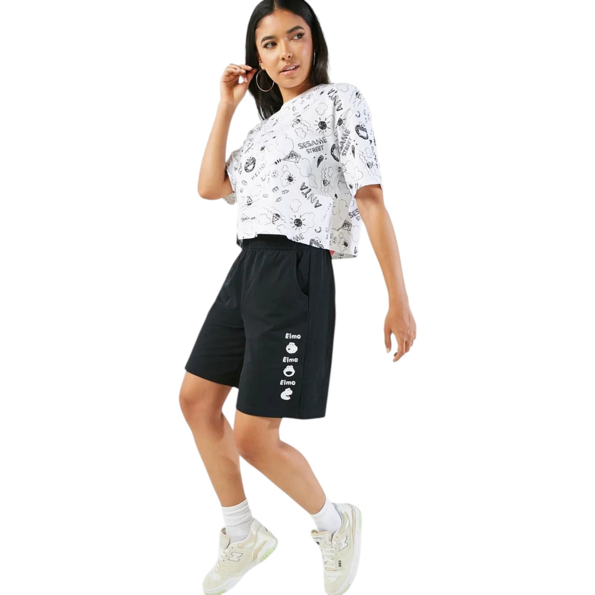 ANTA Knit Shorts - Black