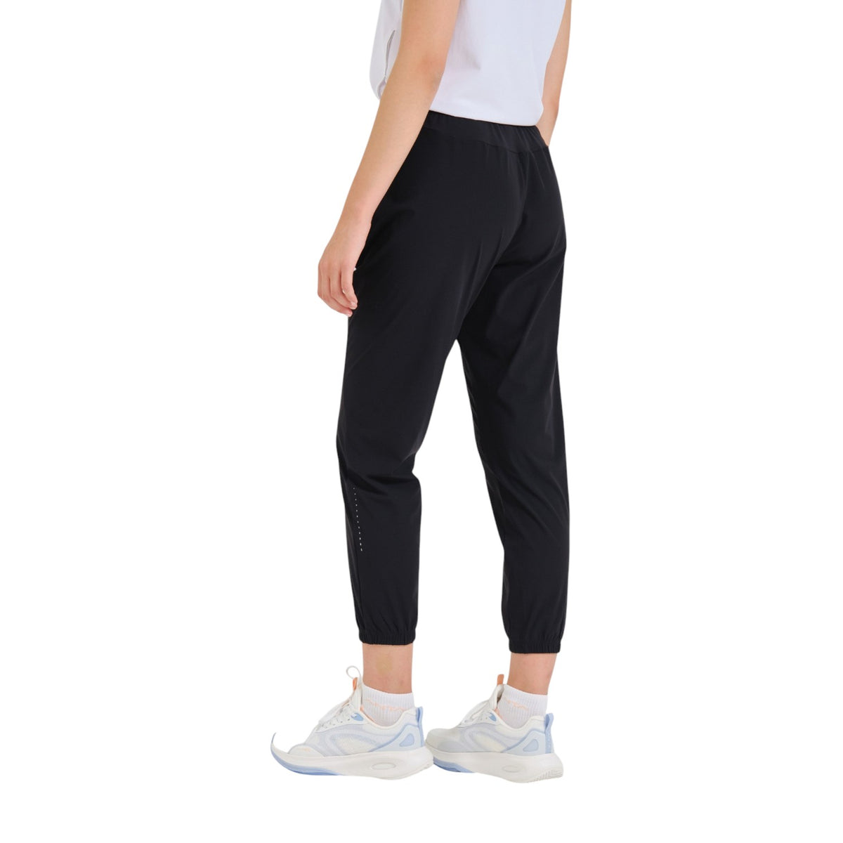 ANTA Knit Ankle Pants - Black