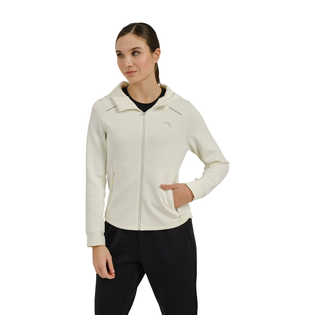 ANTA Knit Track Top - Beige
