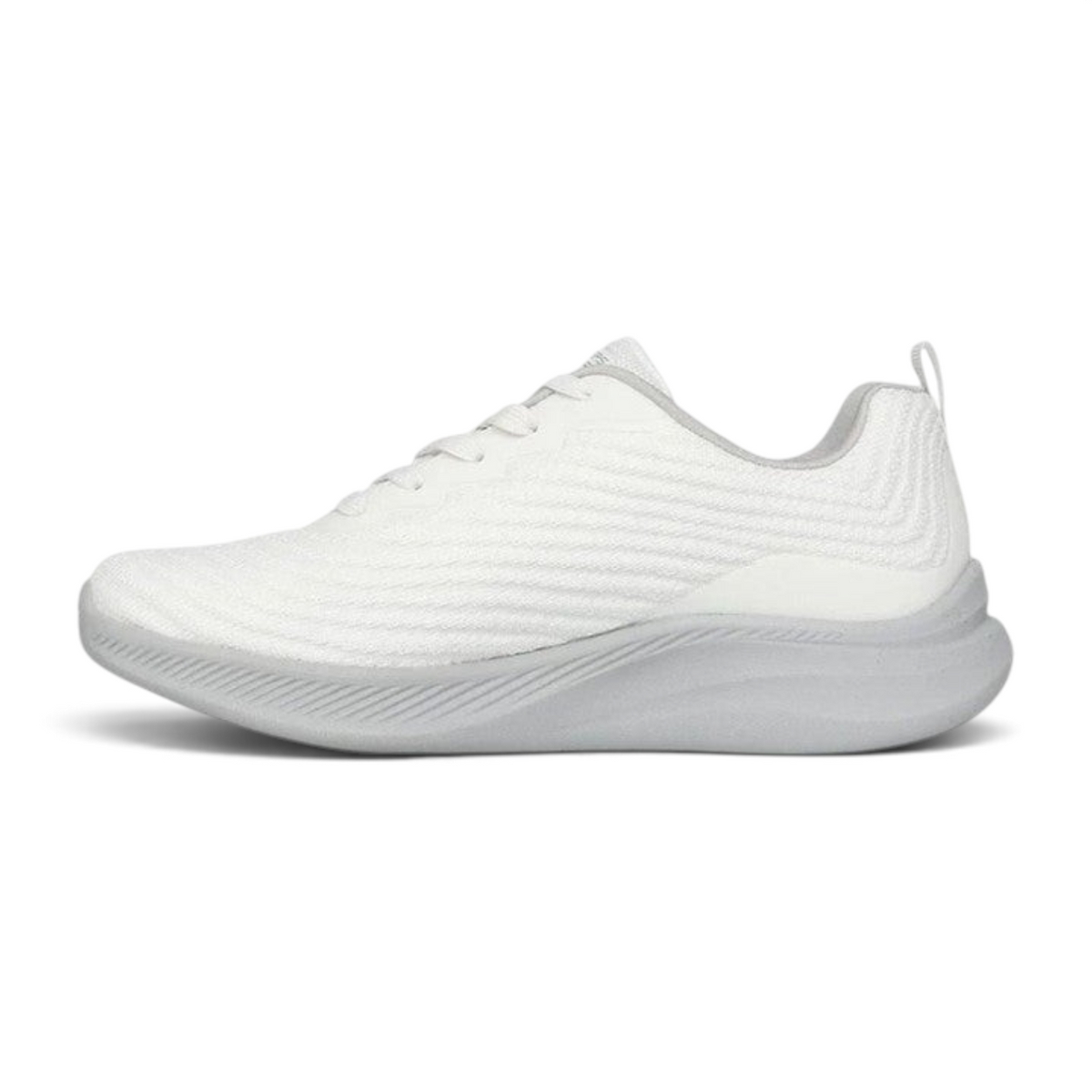 FRG Skechers BOBS MODA FLEX MELLOW DAWN white breathable lifestyle sneakers with a lightweight cushioned sole