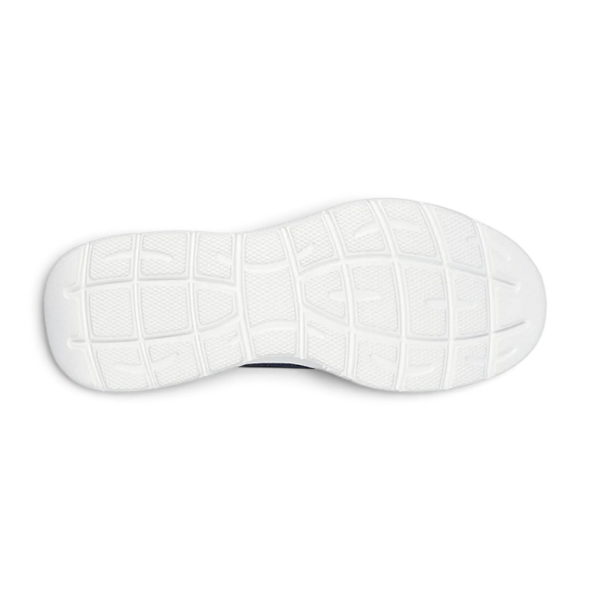 FRG BOBS UNITY sneaker showing the white textured rubber outsole with a grid traction pattern