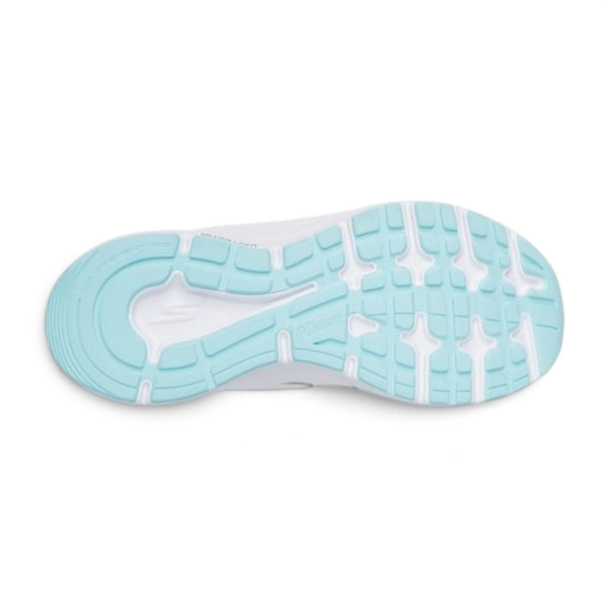 FRG GO RUN CONSISTENT 2.0 LOCKHART running shoe bottom view featuring a light blue and white traction outsole