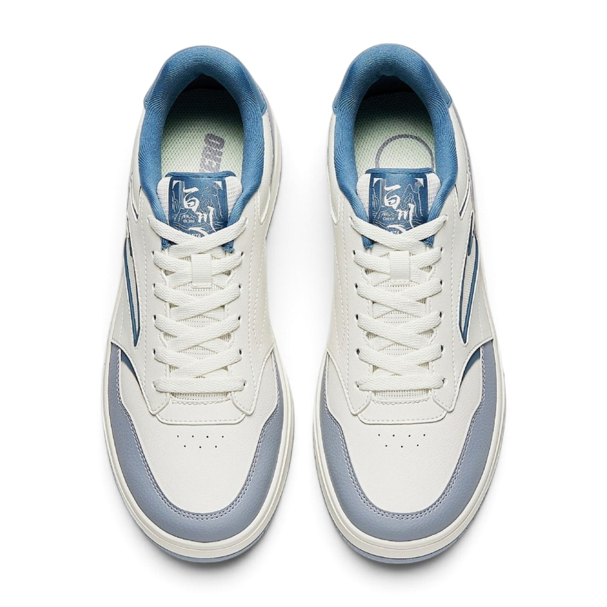 ANTA X-Game Shoes - Beige/Grey/Blue
