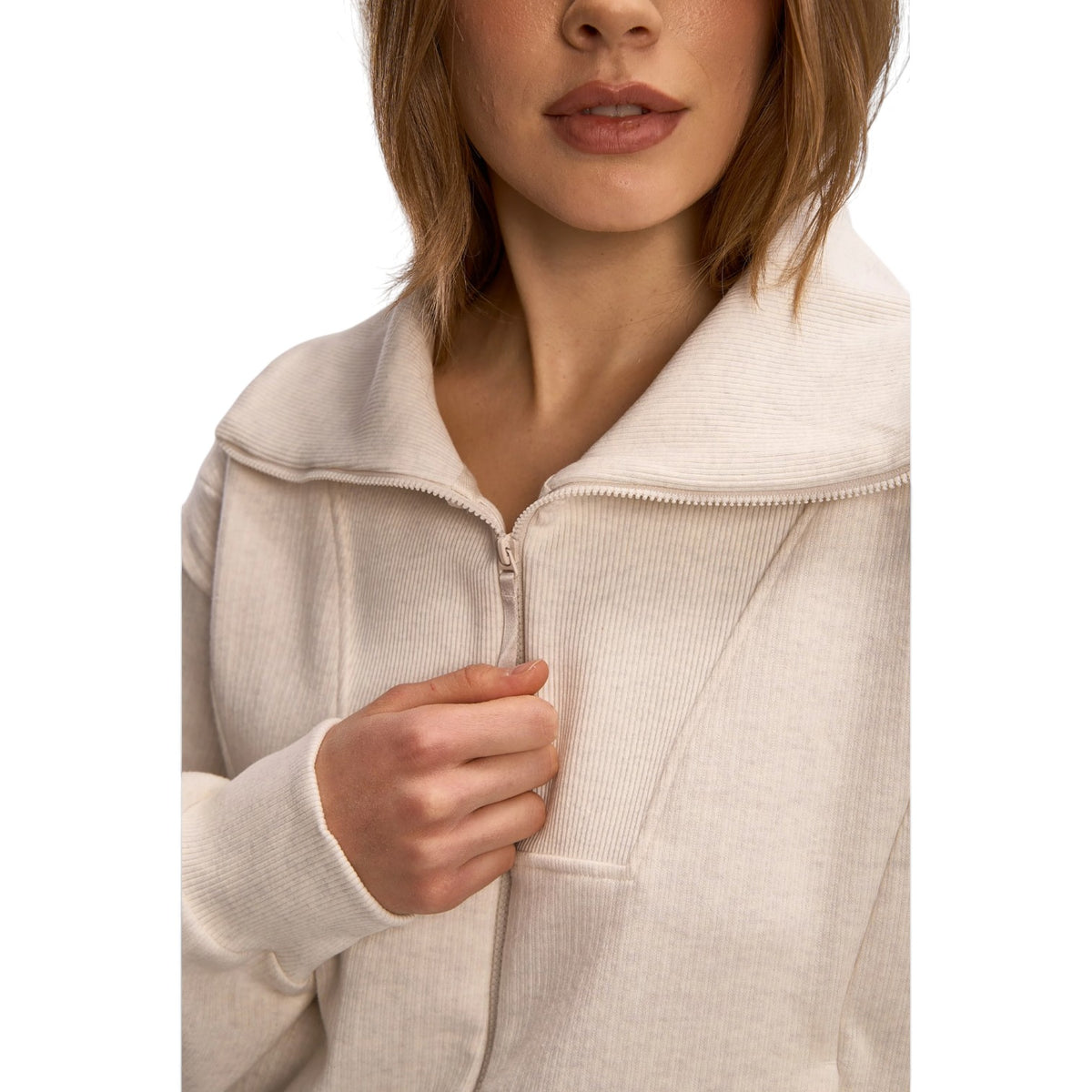 ANTA Knit Track Top - Grey