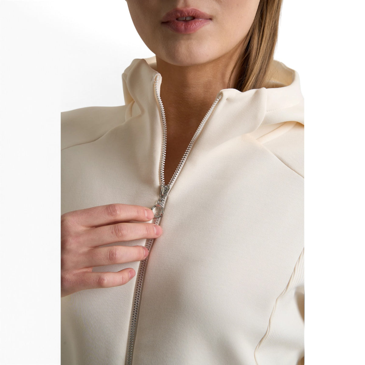 ANTA Knit Track Top - White