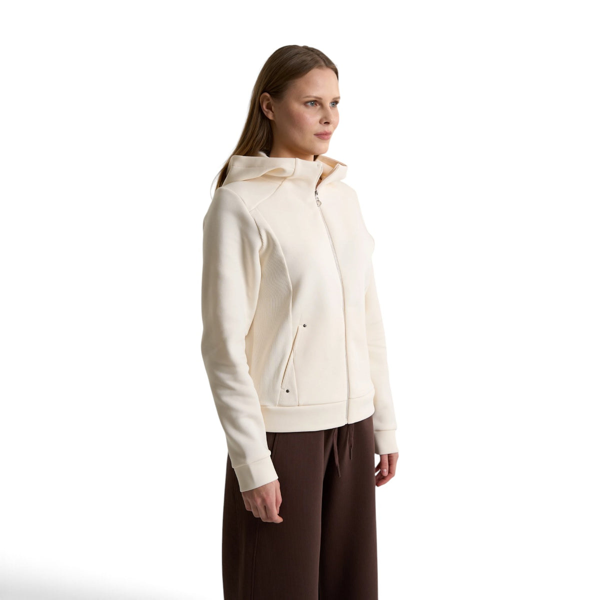 ANTA Knit Track Top - White
