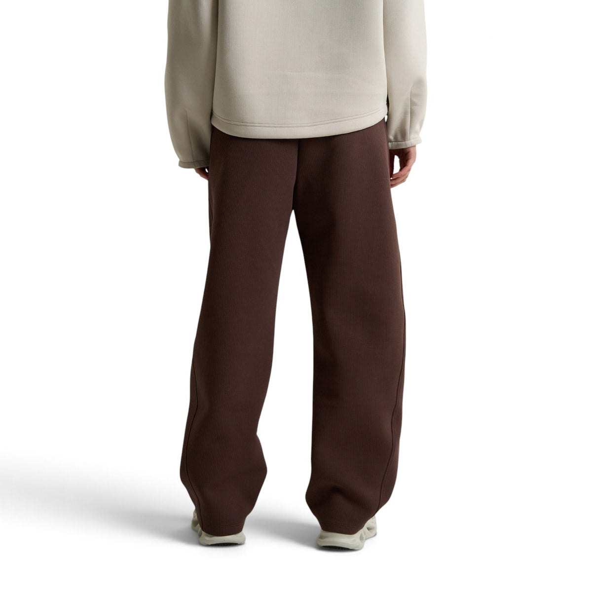 ANTA Knit Track Pants - Brown