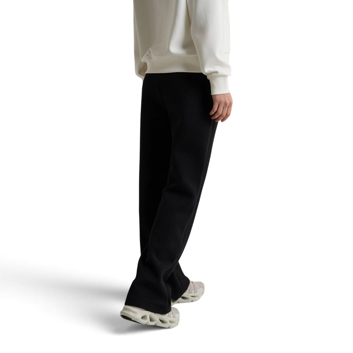 ANTA Knit Track Pants - Black