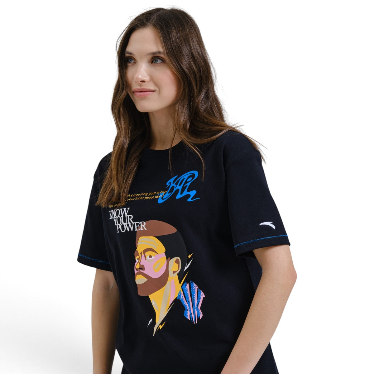 ANTA Short Sleeve T-Shirt - Black