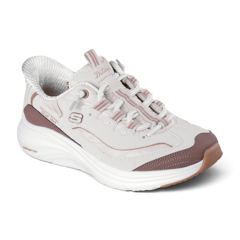 Skechers Hands Free Slip-ins: Contour Foam - Cozy Fit Sweet Nostalgia