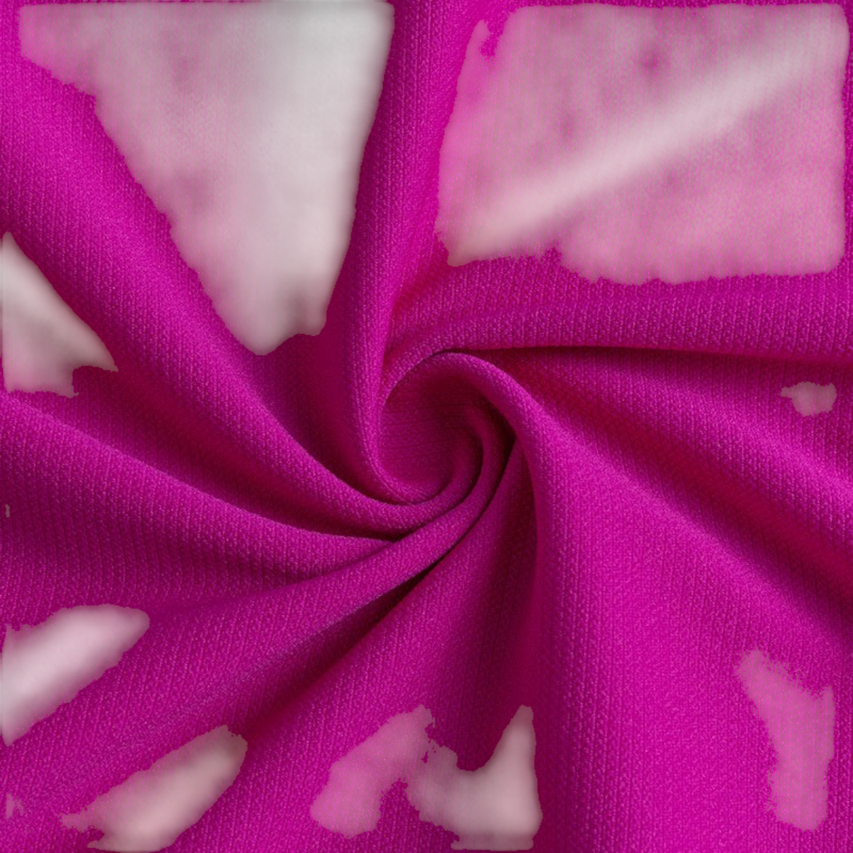 FRG ANTA A-Cross purple moisture-wicking polyester spandex running shirt fabric texture close-up