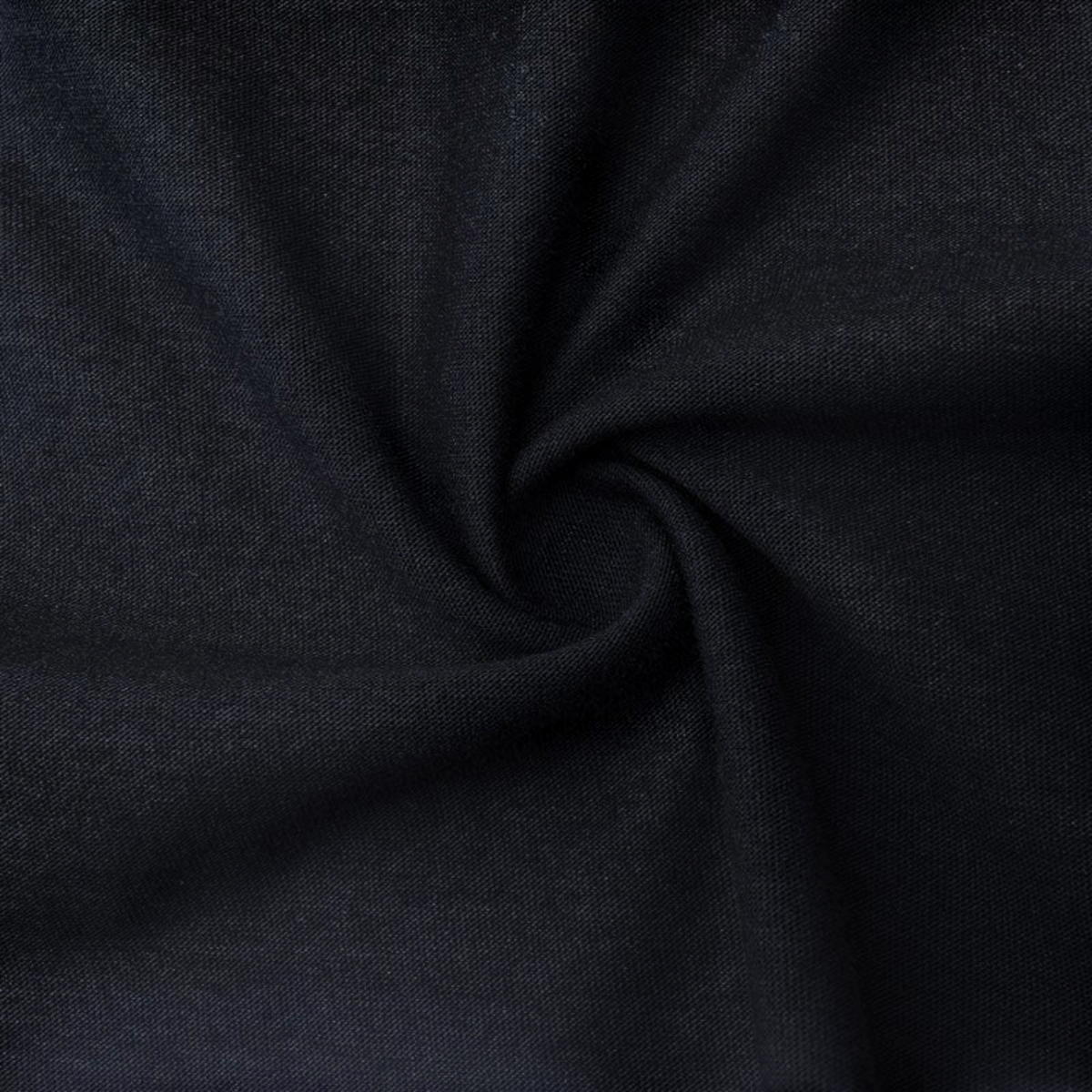 FRG ANTA Doll black cotton t-shirt fabric texture showing soft premium material and weave detail