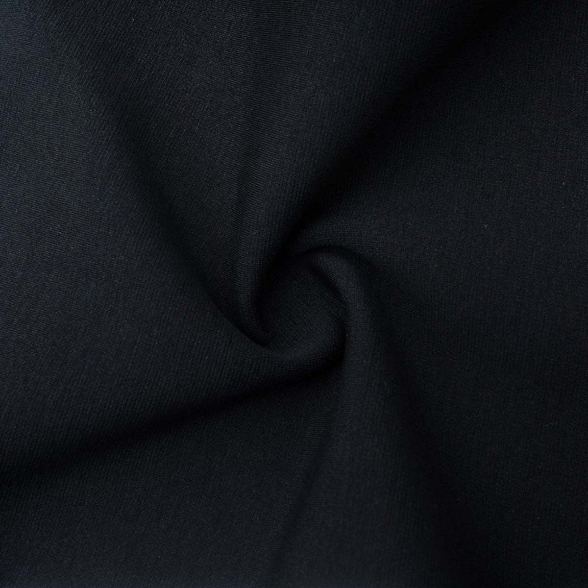 FRG ANTA Sorona knit track pants fabric texture in black cotton and polyester blend