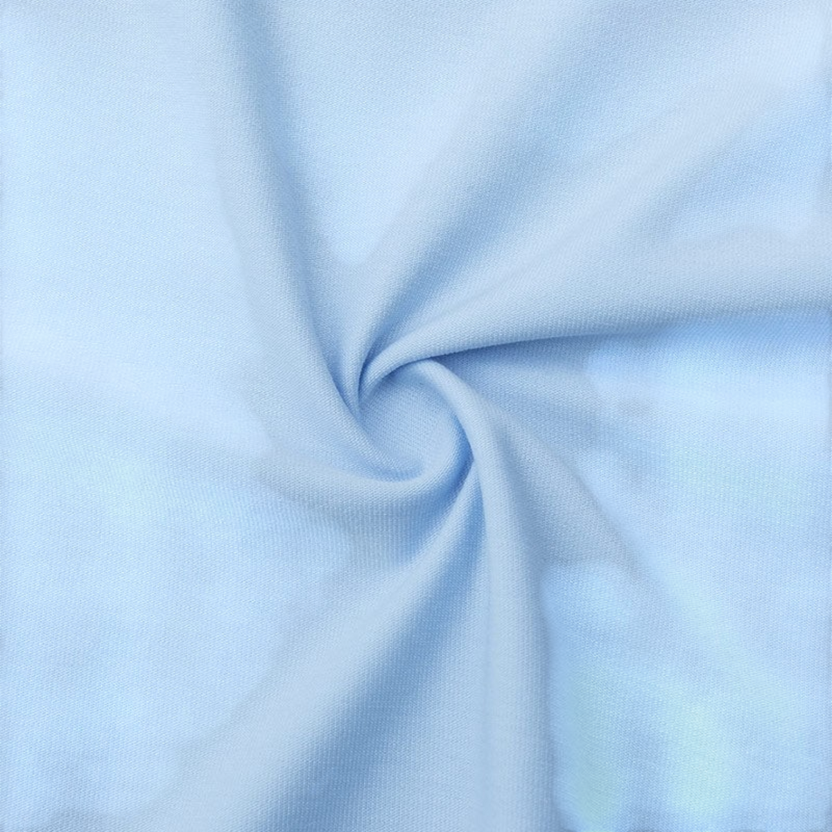 FRG ANTA A-Antiseptic EcoCozy blue cotton blend fabric texture with a soft, smooth finish for lifestyle apparel.