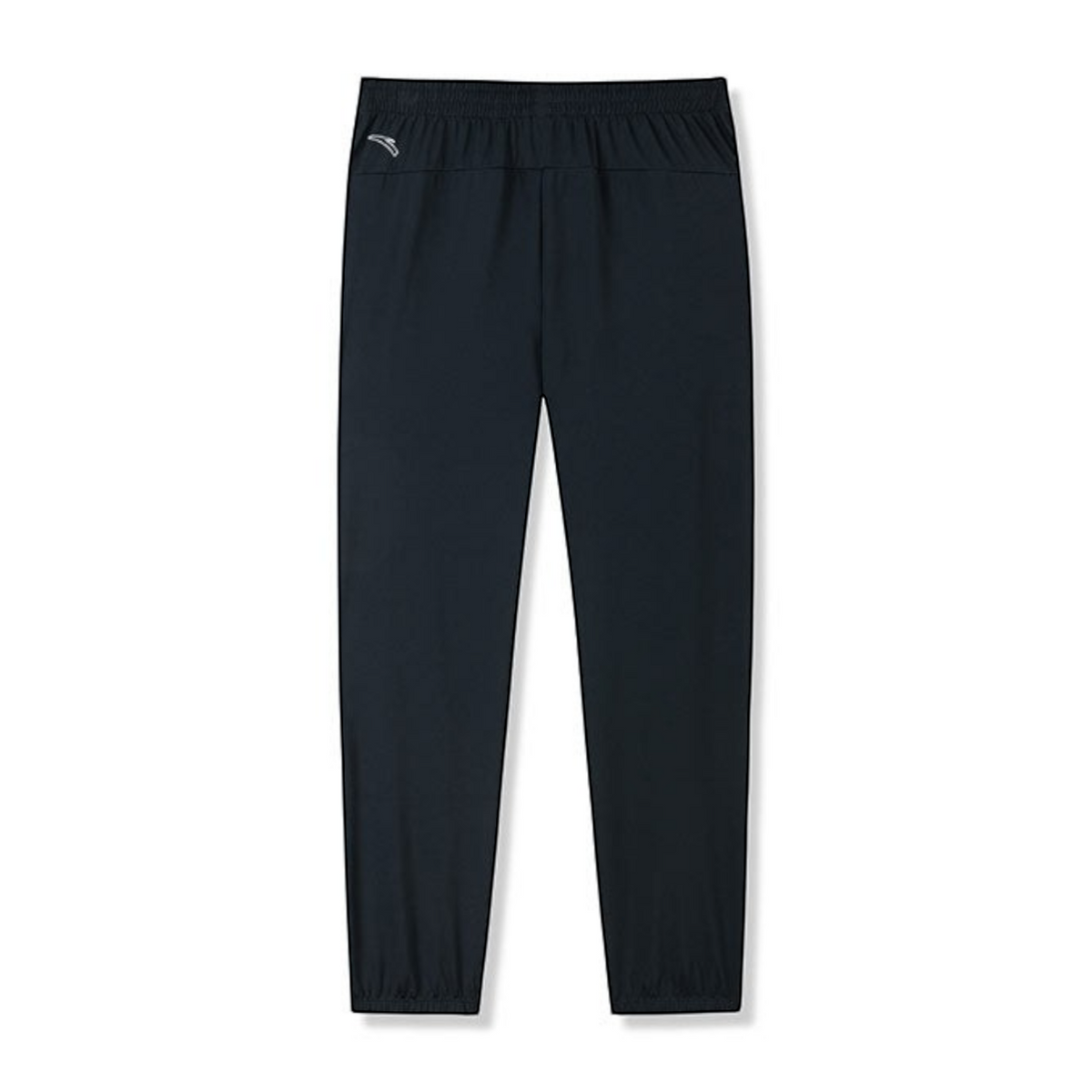 FRG ANTA A-Chill Touch II black running knit ankle pants with a lightweight, breathable, and stretchy design.
