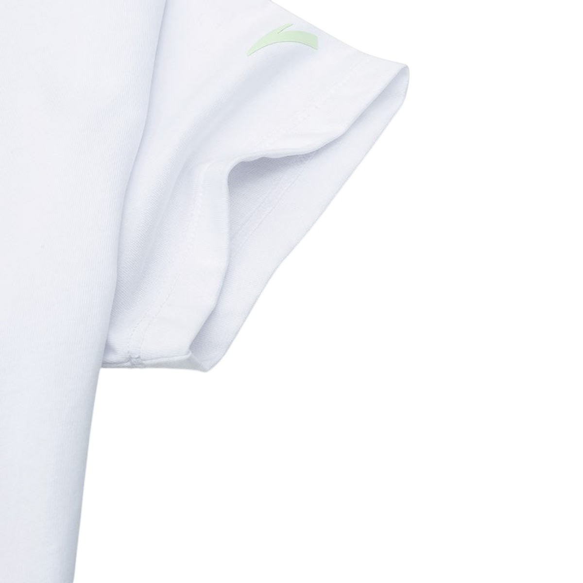FRG ANTA white short sleeve cross training t-shirt with a subtle logo detail on the sleeve.