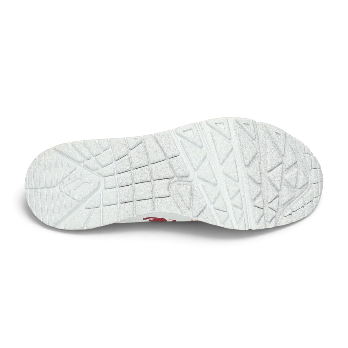 FRG UNO MANY EYES sneaker white rubber outsole with textured geometric tread pattern for traction