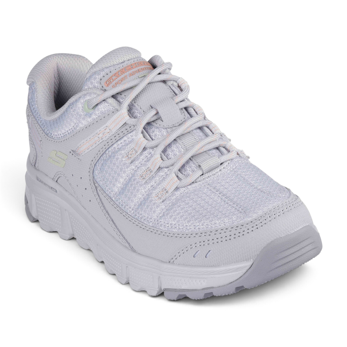 FRG SUMMITS AT women's light grey athletic sneakers with breathable mesh upper and cushioned sole