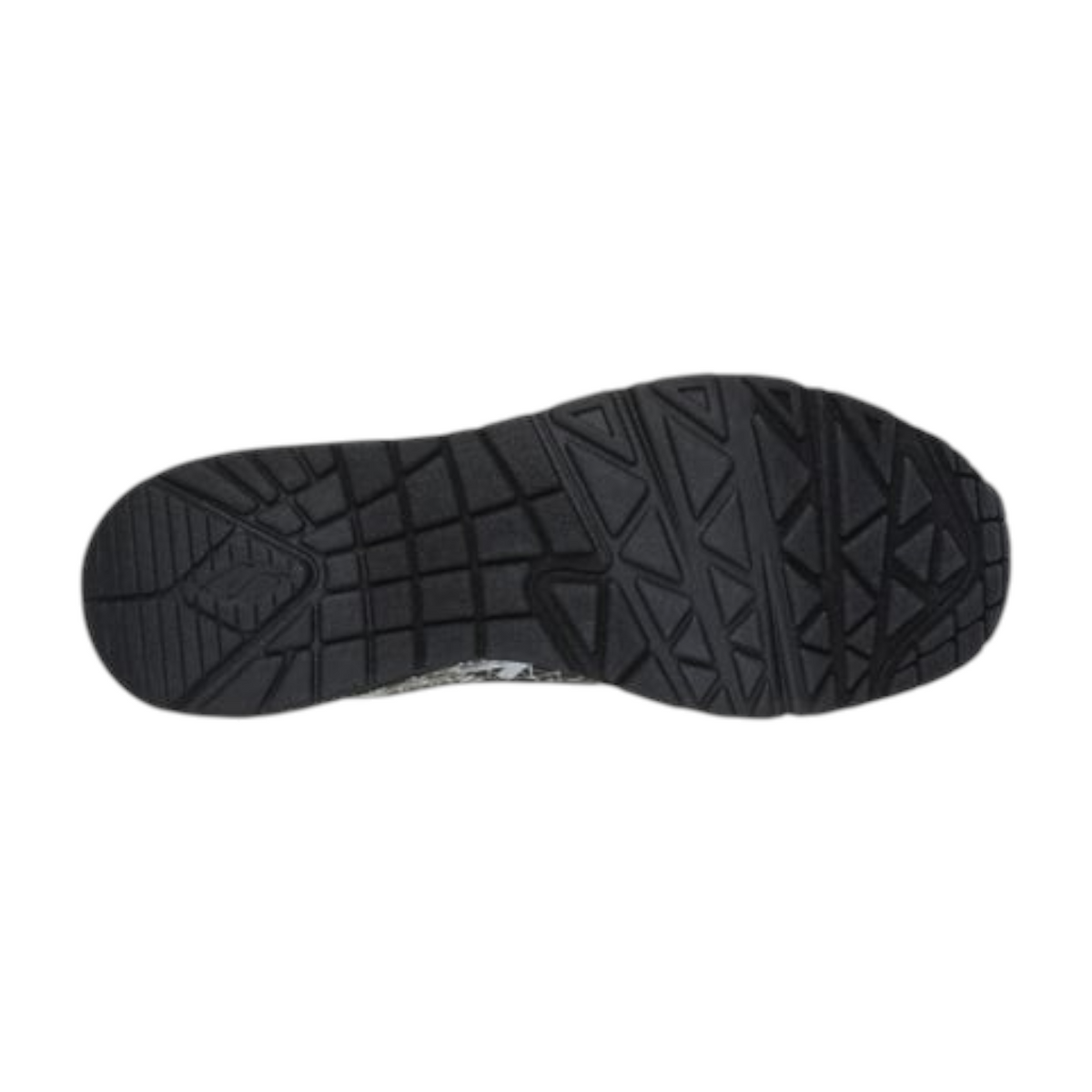 FRG VEXX UNO PROCESS SKETCH sneaker showing the black rubber tread pattern on the bottom sole