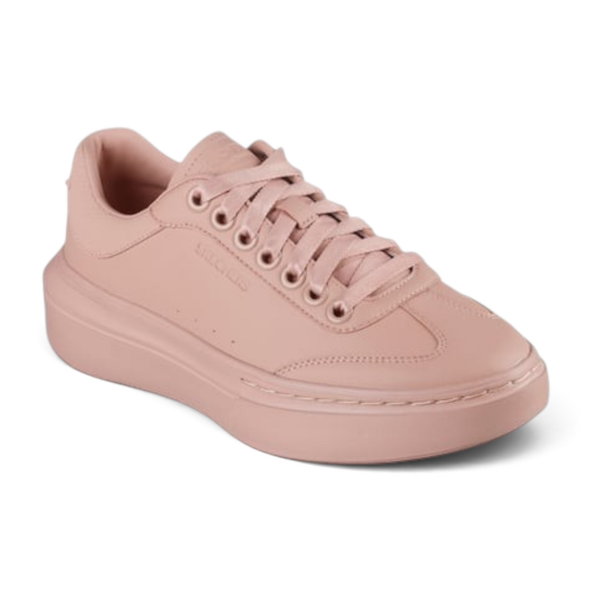 FRG Cordova Classic All Bright sneaker in monochromatic dusty pink with a chunky platform sole and lace-up closure.