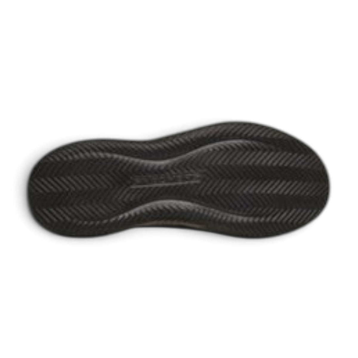 FRG Skechers Hasting Rowell black loafer shoe sole with textured tread pattern for grip