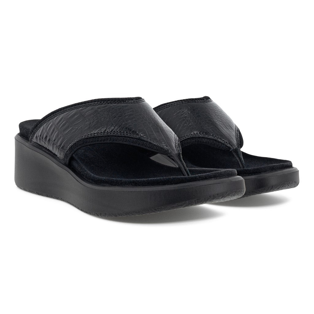 ECCO Flowt Wedge Women Black Tanith LS