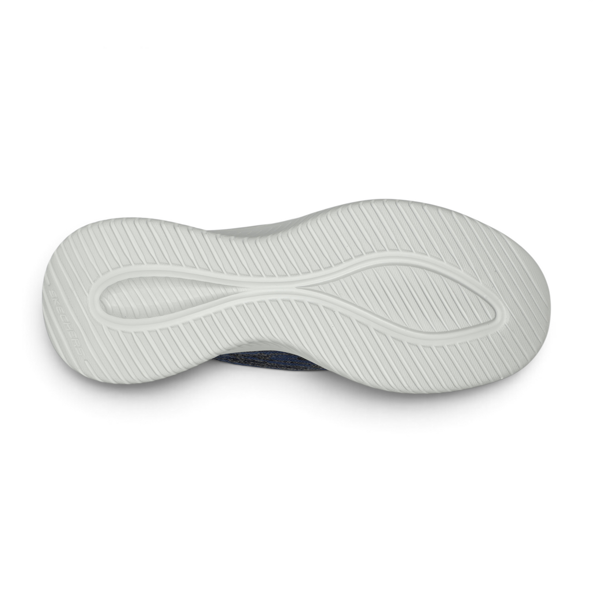 FRG ULTRA FLEX 3.0 sneaker showing the white textured rubber outsole with Skechers branding