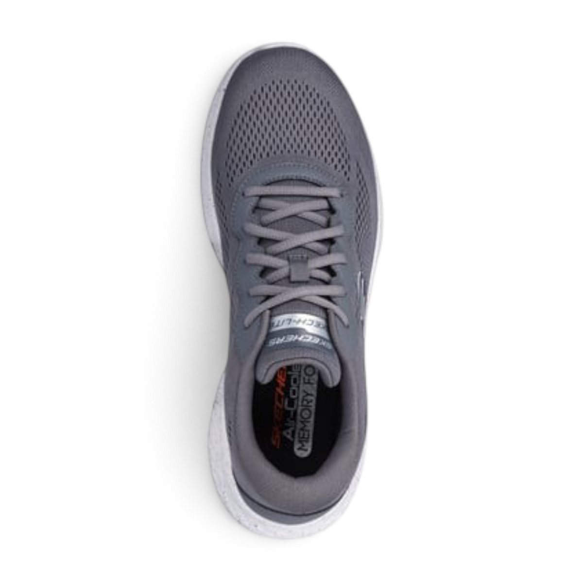 FRG Skech-Lite Pro Broadside grey athletic sneaker with breathable mesh upper and cushioned memory foam insole