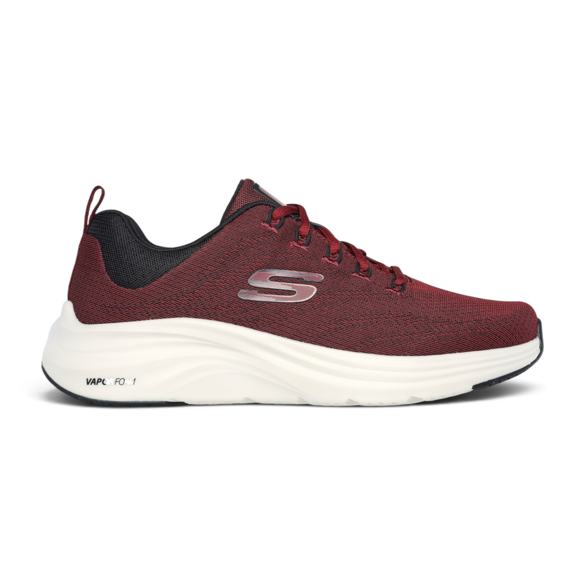 FRG VAPOR LITE VARIEN maroon athletic sneaker with breathable mesh upper and white cushioned Vapor Foam midsole