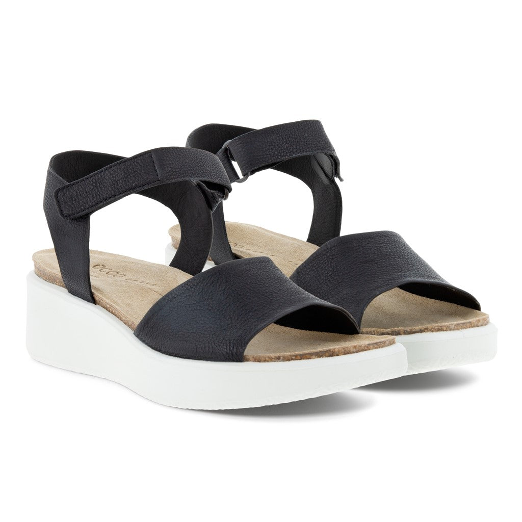 ECCO Flowt Wedge Cork Women Black