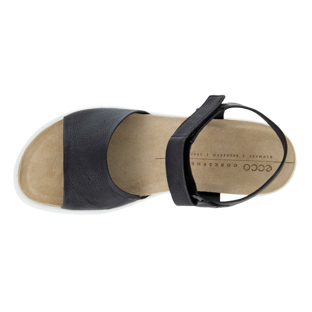 ECCO Flowt Wedge Cork Women Black