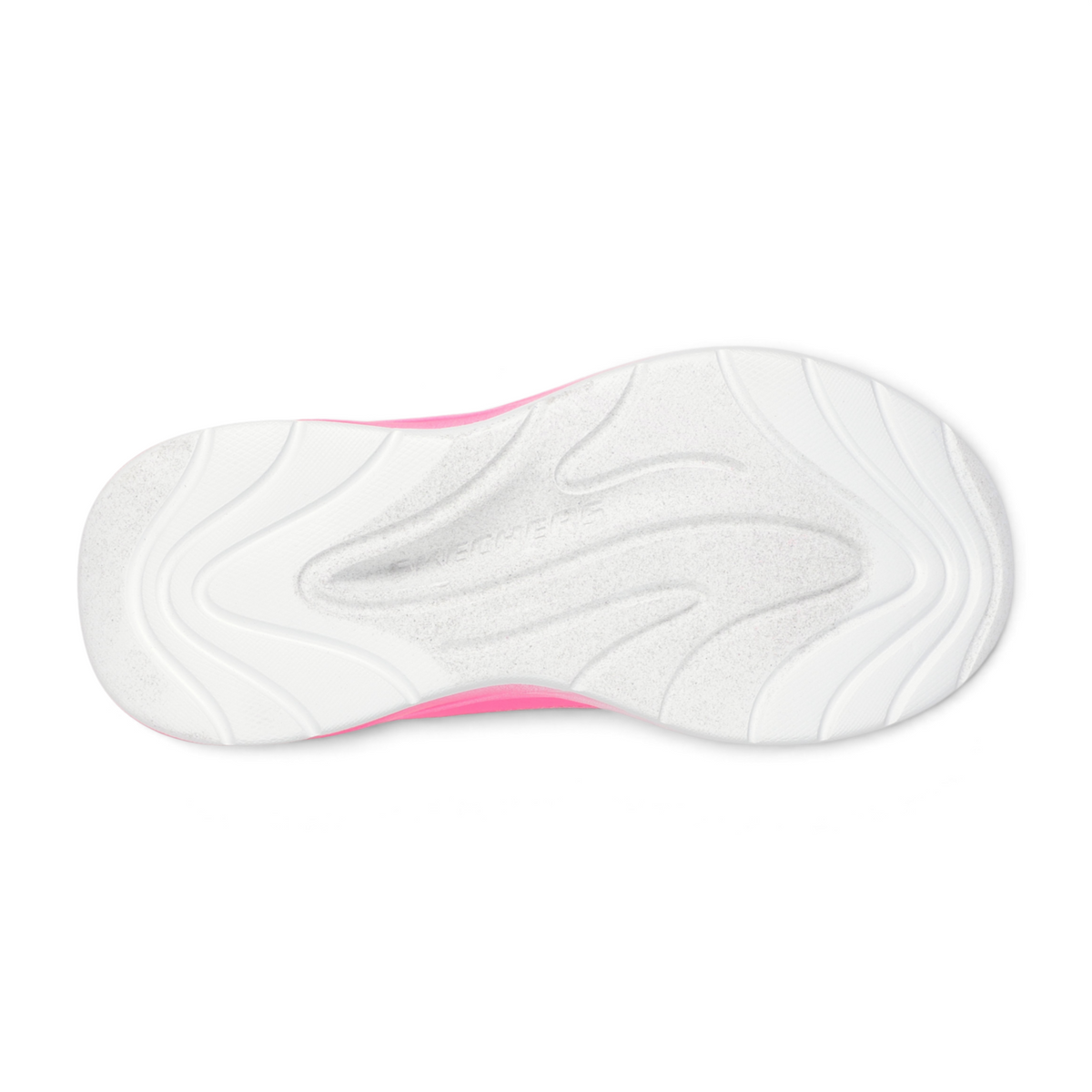 FRG SKECHERS Street Tres-Air Uno Vision-Airy sneaker outsole with white textured tread and pink side detailing