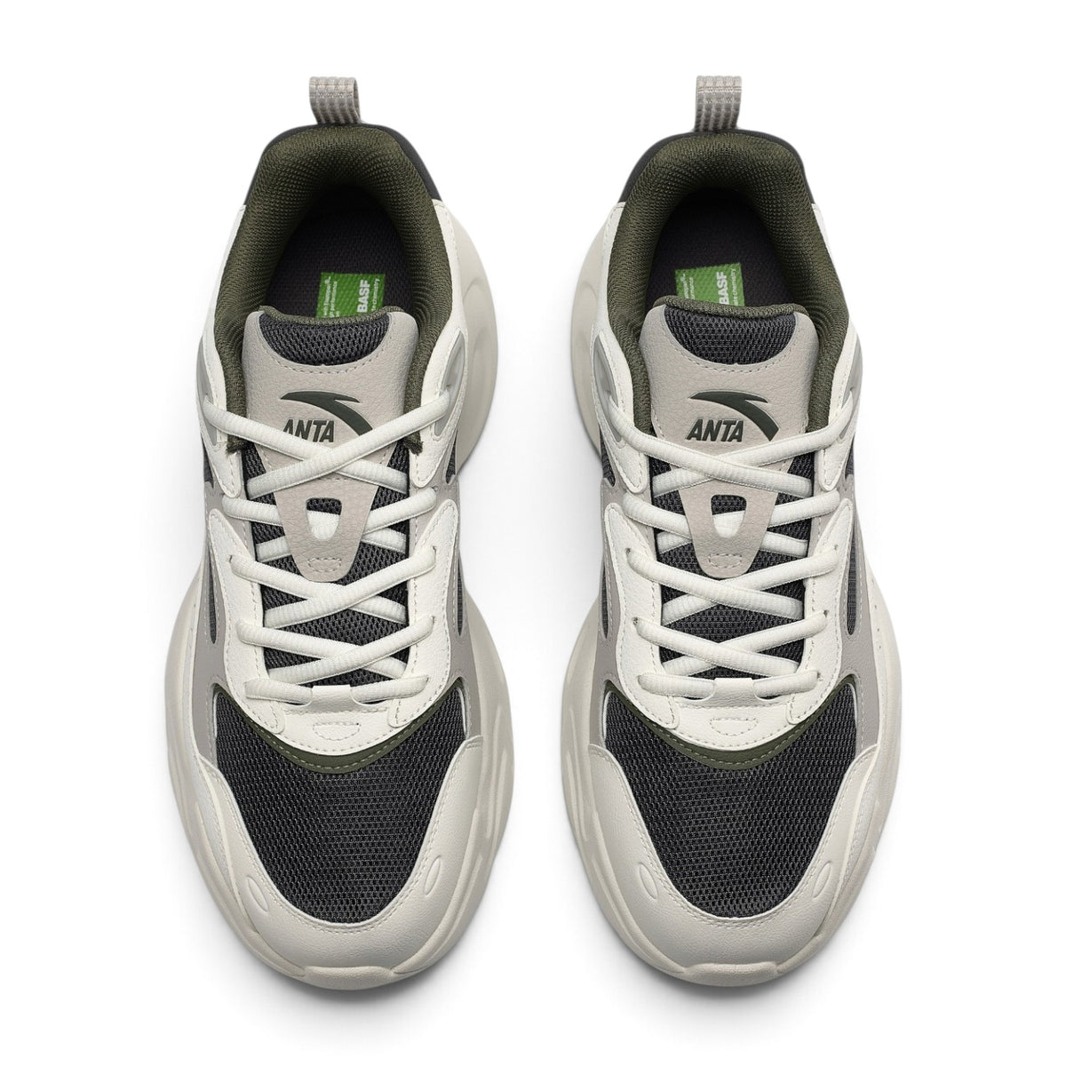 ANTA Casual Shoes - Grey/Beige