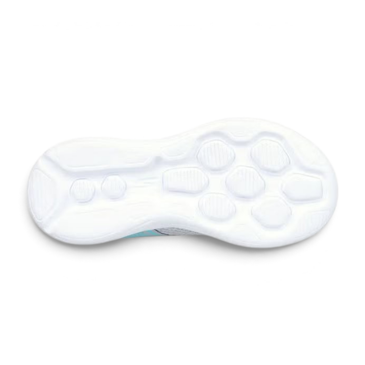 FRG GO RUN 400 V2 running shoe featuring a white cushioned outsole with a textured grip pattern