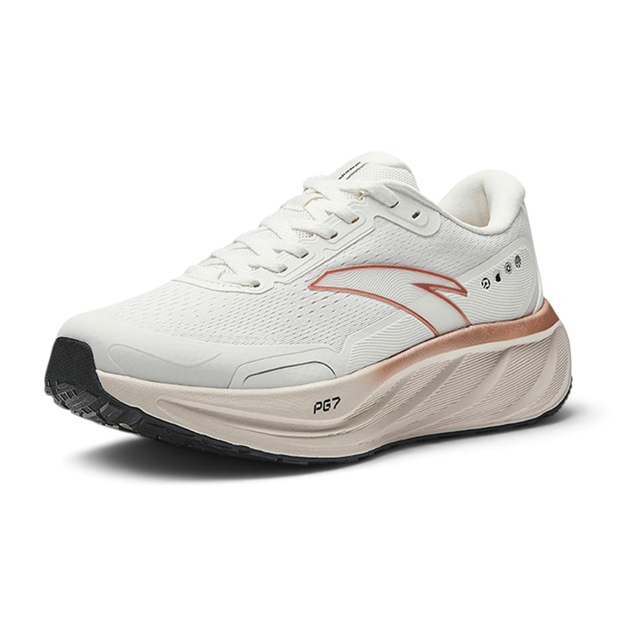 ANTA Running Shoes - White/Gold
