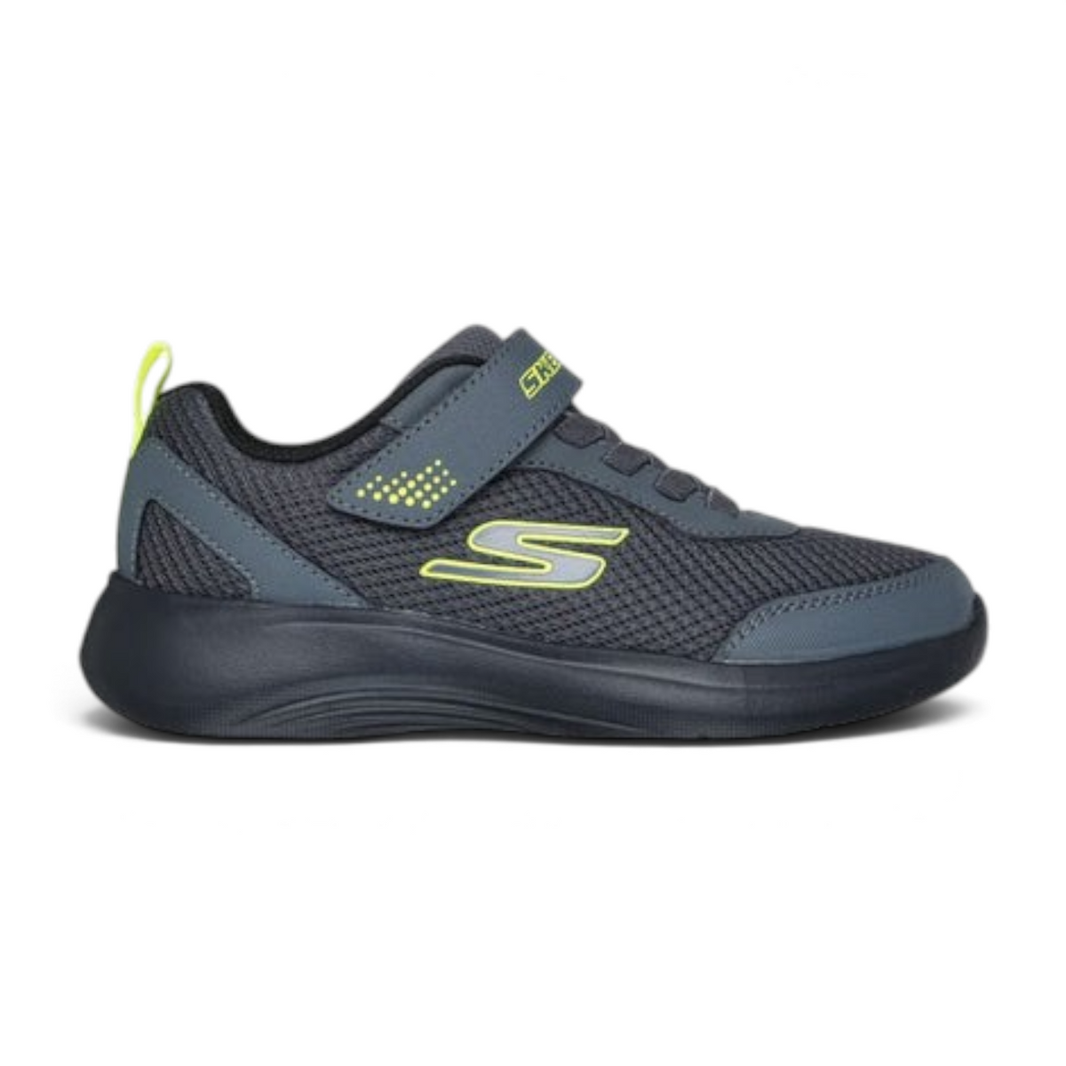 FRG Skechers Selectors Reset Achieved gray and green mesh sneakers with adaptive closure and cushioned insole