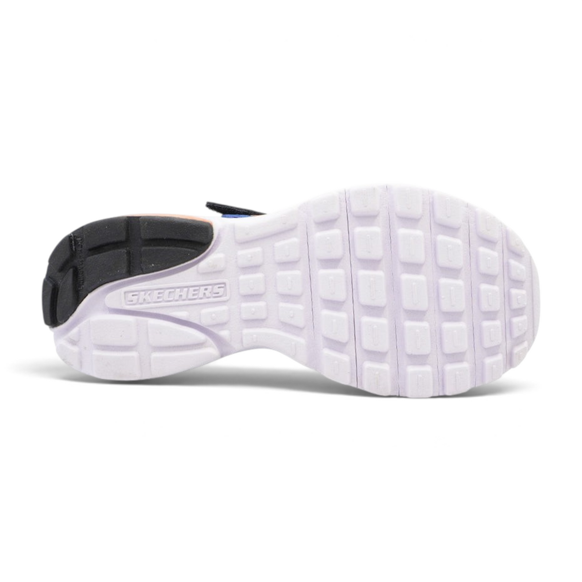 FRG RAZOR FLEX AIR sneaker showing the white and black durable rubber outsole with a grid traction pattern