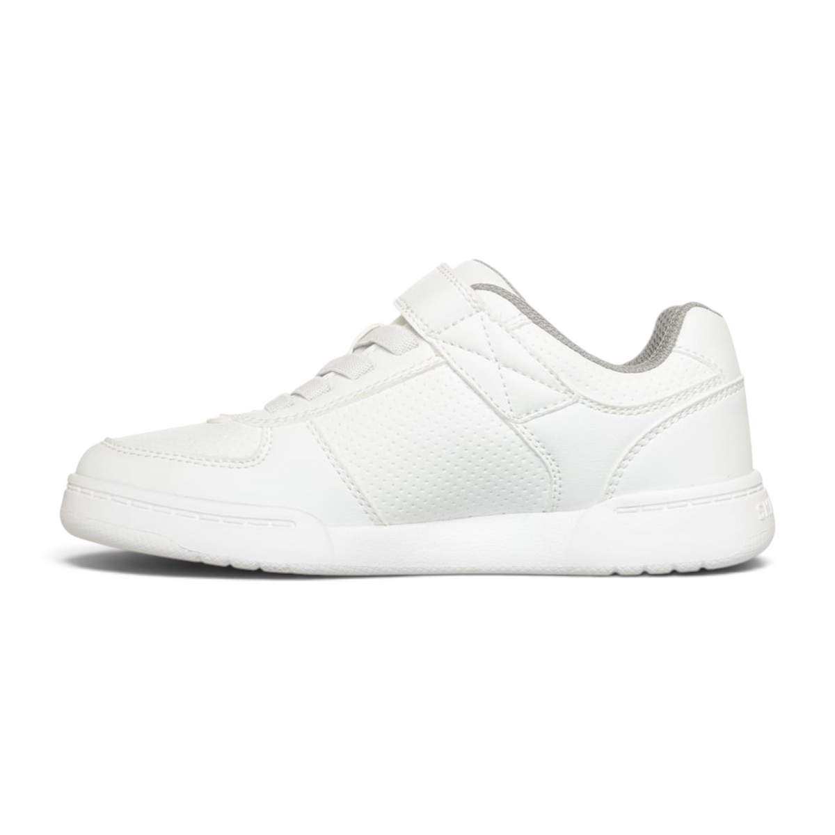 FRG Skechers Street Quick Street Lite white court sneaker with adaptive closure and cushioned interior