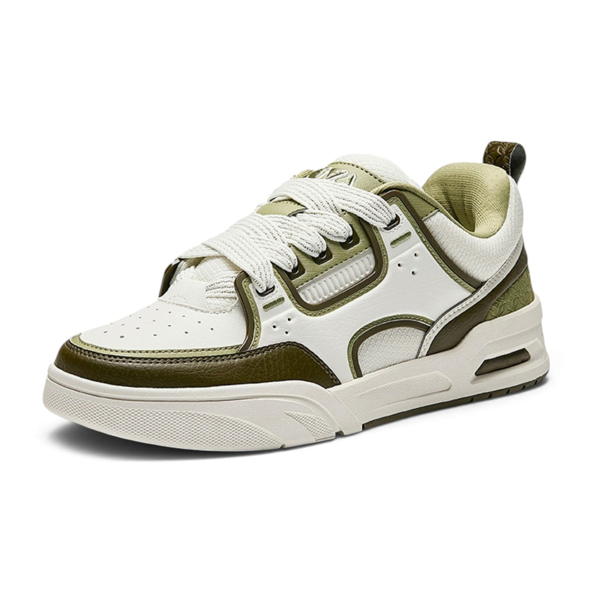 ANTA X-Game Shoes - Beige/Green/Brown
