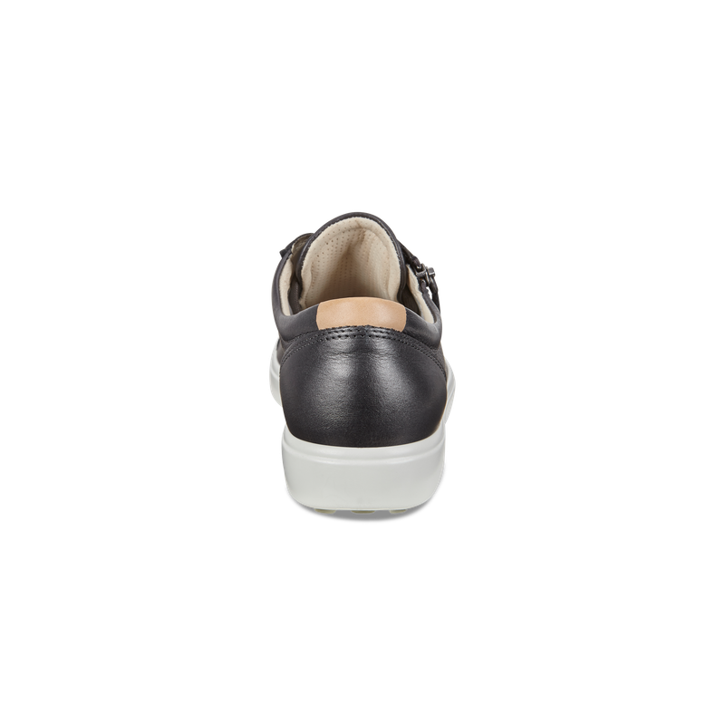 ECCO Soft Women 7 BlackDarkShadowMetallic
