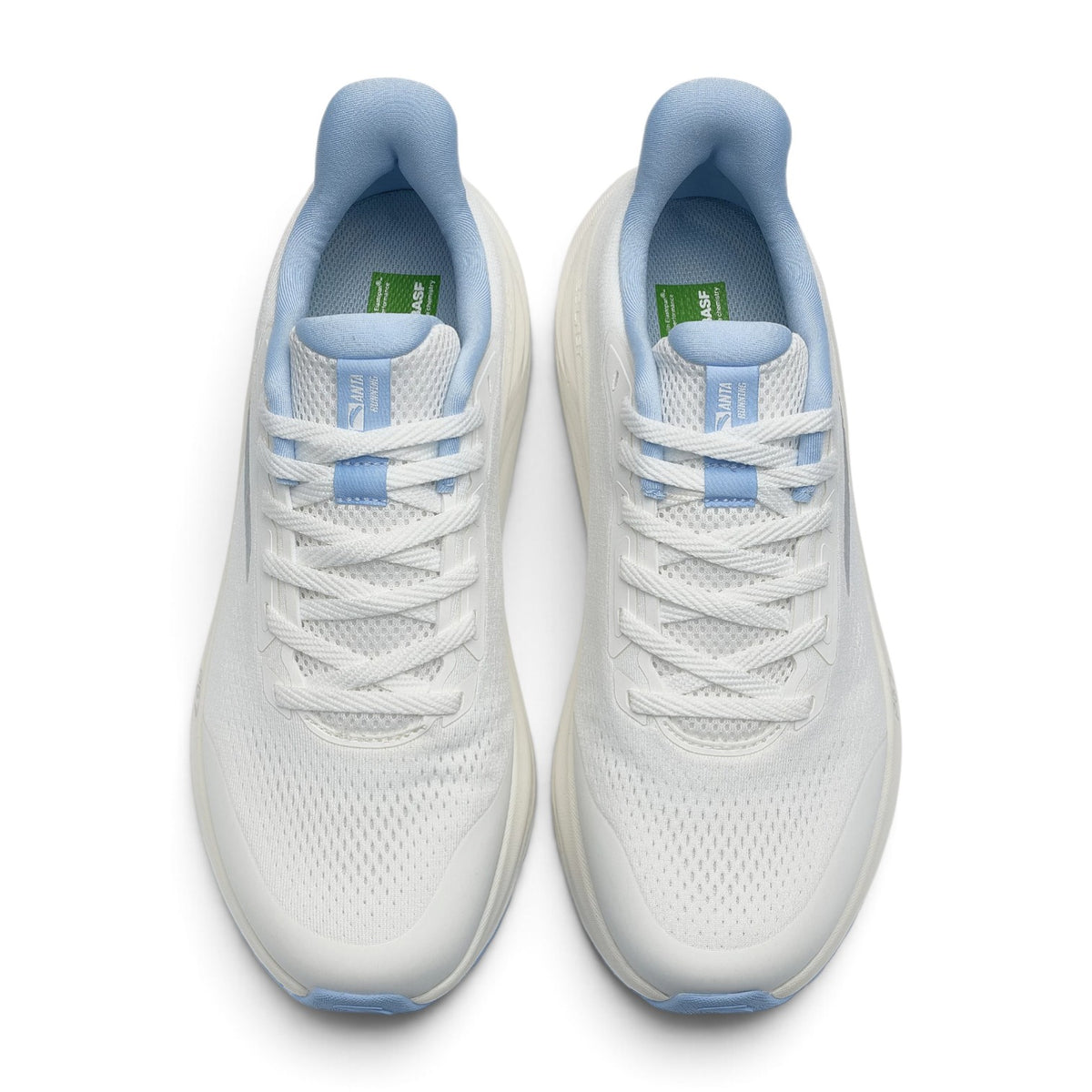ANTA Running Shoes - White/Silver/Blue