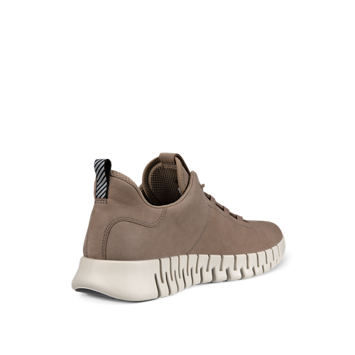 ECCO Gruuv Men Taupe Teardrop