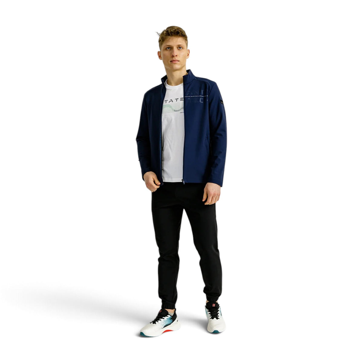 ANTA Knit Track Top - Blue