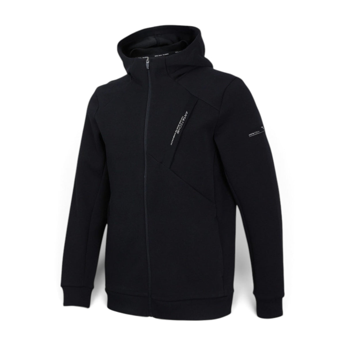 ANTA Knit Track Top - Black