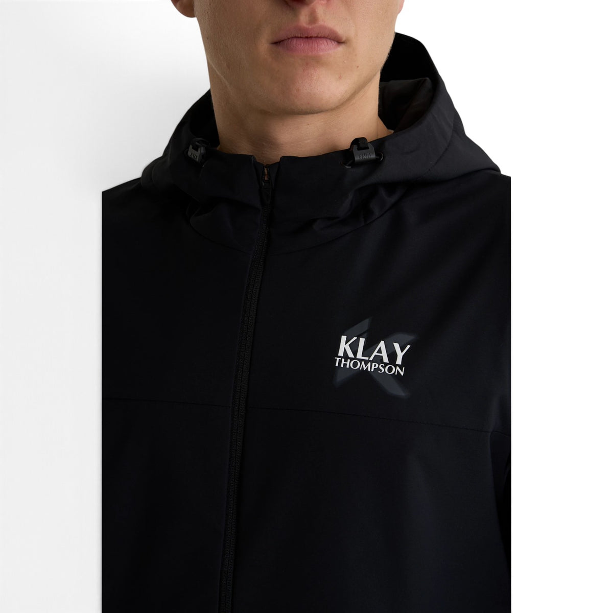 ANTA Woven Track Top - Black