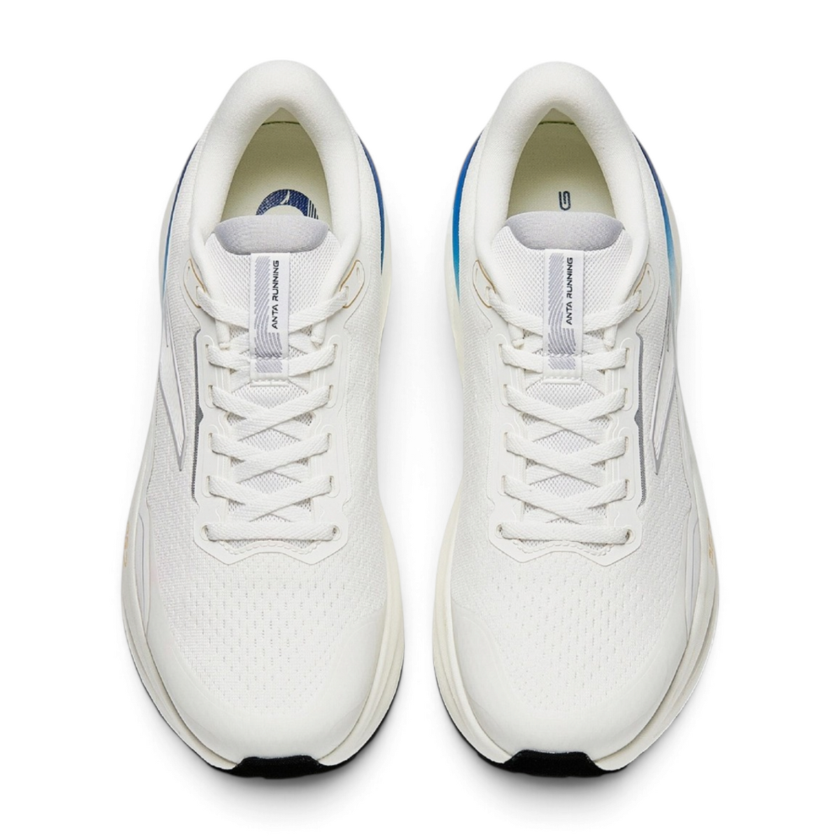 ANTA Running Shoes White/Grey/Gold