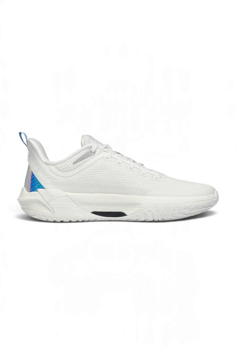 ANTA Men’s Swift Lightning 7 Basketball Shoes in White – product view 2